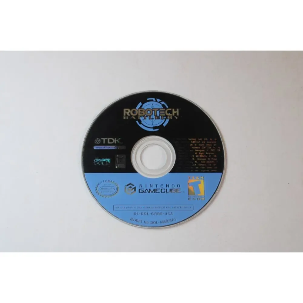 Robotech: Battlecry (Nintendo GameCube, 2002) Game Disc Only, Tested/Works